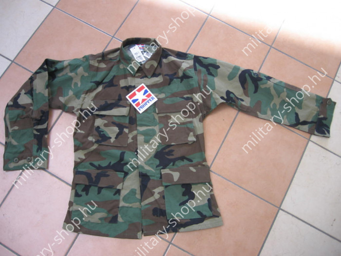 usa amerikai us army katonai woodland gyakorló zubbony katonai ruházat felszerelés katonai bolt üzlet military shop army shop budapest salgótarján army store propper ruházat