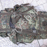 használt katonai hátizsák bakancs felszerelés bw bundeshwehr usa amerikai katonai hátizsák flactarn pötyi borsó mintás  60 literes cordura hadi katonai hátizsák