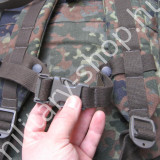 használt katonai hátizsák bakancs felszerelés bw bundeshwehr usa amerikai katonai hátizsák flactarn pötyi borsó mintás  60 literes cordura hadi katonai hátizsák