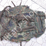 használt katonai hátizsák bakancs felszerelés bw bundeshwehr usa amerikai katonai hátizsák flactarn pötyi borsó mintás  60 literes cordura hadi katonai hátizsák