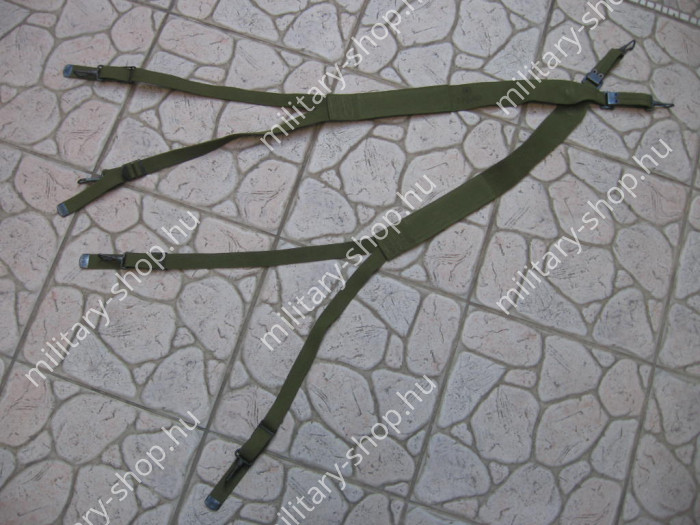 usa x heveder II. 2 .világháborús amerikai katonai felszerelés heveder y szíj 10-es ejtőernyősök normandiai partraszállás