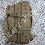 2608, ASSAULT ZSÁK ,MOLLE , COYOTE,LASER VÁGOTT, KICSI ,ÚJ