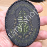 ÚJ2885,MH GEOINFORMÁCIÓS SZOLGÁLAT , FEKETE- ZÖLD FELVARRÓ , ÚJ