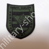 ÚJ3129,  ZRÍNYI MIKLÓS NEMZETVÉDELMI EGYETEM , ZÖLD-FEKETE , FELVARRÓ ,ÚJ