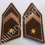 ÚJ3157,MH MISSZIÓS KATONAI RENDFOKOZATI JELZÉS NYAKRA,PÁR,ZÁSZLÓS ,HASZNÁLT EREDETI