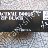ÚJ3050,MIL-TEC BAKANCS, FEKETE 2 CIPZÁRAS IV. TÍPUS, ÚJ