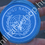 ensz un united nations katonai felvarrók pvc hímzés pilóta felvarrók military patch military surplus ejtőernyős felvarró  katonai bolt üzlet army shop army store military shop budapest