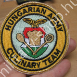 ÚJ2900, MH HUNGARIAN ARMY CULINARY TEAM (ARANY SZEGÉLYŰ) FELVARRÓ , SZÍNES, ÚJ