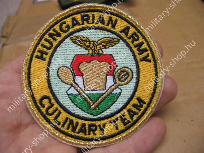 mh magyar honvédség hungaryan army culinary team  francia angol nato német usa baret barett lövész ejtőernyős felvarró katonai bolt üzlet army shop store in budapest
