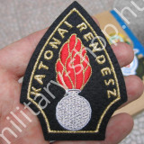 ÚJ2891,MH KATONAI RENDÉSZ , SZÍNES  FELVARRÓ , ÚJ