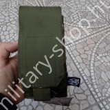 ÚJ3623, MOLLE M4 TÁRZSEB , SZIMPLA , OD, ZÖLD , MFH ,ÚJ