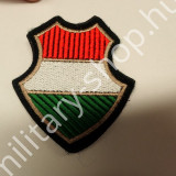 ÚJ3332, MH KAR PAJZS ,SZÍNES , ARANYBARNA SZEGÉLYŰ,TÉPŐZÁRAS ,ÚJ