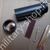 fűrészzsinór fűrész zsinór gyufa vízhatlan box  tároló doboz túlélési eszközök katonai túlélés túlélő felszerelés molle utility pouch ammo pouch coyote atacs a-tacs multicam zöld od woodland tártáska tárdobó általános tároló tok m4 m-4 m16 m-16 ak kalasny