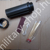 fűrészzsinór fűrész zsinór gyufa vízhatlan box  tároló doboz túlélési eszközök katonai túlélés túlélő felszerelés molle utility pouch ammo pouch coyote atacs a-tacs multicam zöld od woodland tártáska tárdobó általános tároló tok m4 m-4 m16 m-16 ak kalasny