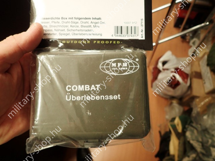 túlélő fólia izolációs fólia hőmegtartó fólia túlélő felszerelés doboz svéd tűzgyújtó katonai bolt üzlet military shop army shop in budapest vízhatlan doboz