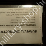 túlélő fólia izolációs fólia hőmegtartó fólia túlélő felszerelés doboz svéd tűzgyújtó katonai bolt üzlet military shop army shop in budapest vízhatlan doboz