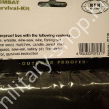 túlélő fólia izolációs fólia hőmegtartó fólia túlélő felszerelés doboz svéd tűzgyújtó katonai bolt üzlet military shop army shop in budapest vízhatlan doboz