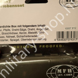 túlélő fólia izolációs fólia hőmegtartó fólia túlélő felszerelés doboz svéd tűzgyújtó katonai bolt üzlet military shop army shop in budapest vízhatlan doboz