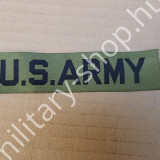 ÚJ3711, U.S.ARMY MELLKASFELIRAT OD-BLK ,(VILÁGOSABB ALAPSZÍNŰ VERZIÓ ) EREDETI , ÚJ