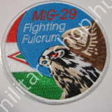 998,Mig-29 FULCRUM felvarró , nagy