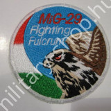 997,MIG-29 FULCRUM, felvarró kicsi