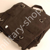 202,NÉMET OLDALZSÁK (STURMPACK) VÁSZON,  FEKETE új