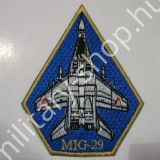 994,MIG-29 FULCRUM felvarró , új.