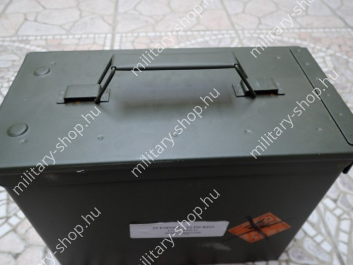 usa amerikai katonai felszerelés 0.30 0.50 cal fat fém lőszeres láda ammo case katonai felszerelés ruházat  katonai bolt üzlet army sho store military shop store in budapest