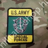 ÚJ4388, U.S.ARMY SPECIAL FORCES  FELVARRÓ , TÉGLALAP, SZÍNES, ÚJ