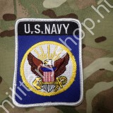 ÚJ4387, U.S.NAVY FELVARRÓ , TÉGLALAP, SZÍNES, ÚJ