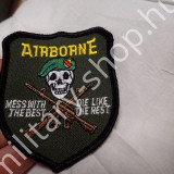 usa infantry division gyalogsági hadosztály  eredeti katonai zöldsapkás airborne  felvarrók őrmester sergeant vietnami háború  karjelzés  felvarró palotaőrség várőrség  francia angol nato német usa baret barett lövész ejtőernyős felvarró katonai bolt üzle