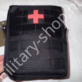ÚJ5275 ,FIRST AID KIT BIG PACK ,FEKETE ,MOLLE, NAGY MÉRETŰ EGÉSZSÉGÜGYI KÉSZLET ,LEINA®, ÚJ