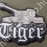 pvc hímzett öntött tank tiger tigris panther hunterpanther párduc 16832201 no mercy katonai vicces funny felvarrók katonai elsősegély koponyás  kalózos karjelzések patch katonai bolt üzlet army shop store military shop store surplus in budapest