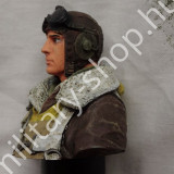USA AMERIKAI NEHÉZBOMBÁZÓ B17 B-17 B 17 PILÓTA lövész normandia ardenneki ütközet makett modell figura 1:16 katonai bolt üzlet army shop store military shop store in budapest