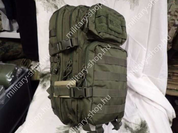 14002001 zöld olive drap od   mil-tec katonai molle assault járőr patrol hátizsák patrol pack ilbe filbe német osztrák magyar missziós katonai hátizsák bergen katonai bolt üzlet army shop store military shop store in budapest