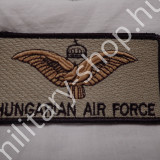 honvédségi légierős névtábla magyar légierő mellkasfelvarró repülős felvarrók katonai ruházat felszerelés katonai bolt üzlet army shop military shop army store budapest magyar honvédség  katonai rangjelzés rendfokozati jelzés hungary mellkasfelirat sivata