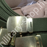 légiós svéd tiszti  katonai vászonöv  bőröv gyors kioldó bevetési öv málhaöv derékszíj ereszkedő öv katonai bolt üzlet army shop store military shop store surplus in budapest