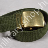 légiós svéd tiszti  katonai vászonöv  bőröv gyors kioldó bevetési öv málhaöv derékszíj ereszkedő öv katonai bolt üzlet army shop store military shop store surplus in budapest