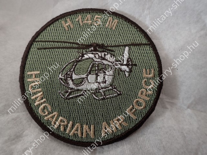 puma század , h 145 m mh.kiss józsef 86.helikopter dandár szolnok  magyar légierő  mig felirat magyar repülős felvarrók magyar pilóta felvarró magyar katonai felszerelés ruházat rangjelzések magyar   katonai bolt üzlet military shop army shop army store b
