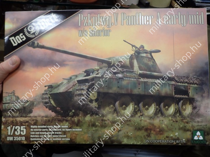 das werk panther dw 35010 early with full interior meng TS-035 SD.KFZ.171. PANTHER AUSF.A LATE  ,miniart rumpeter tamiya takom revell italeri friulmodellizmo rye field  border bandai academy eduard modell makett shop bolt üzlet  in budapest