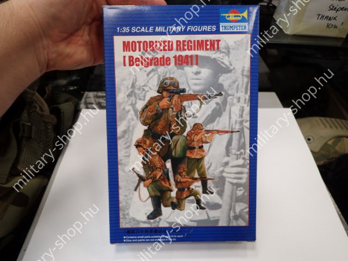 trumpeter MOTORIZED REGIMENT BELGRADE 1941, miniart rumpeter tamiya takom revell italeri friulmodellizmo rye field  border bandai academy eduard modell makett shop bolt üzlet  in budapest