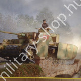 trumpeter tamiya dragon italeri revell takom  heller stug III. ausf g t-34 su-85 su-100 sherman tigris király tigris katonai akciós harcjármű makett modell
