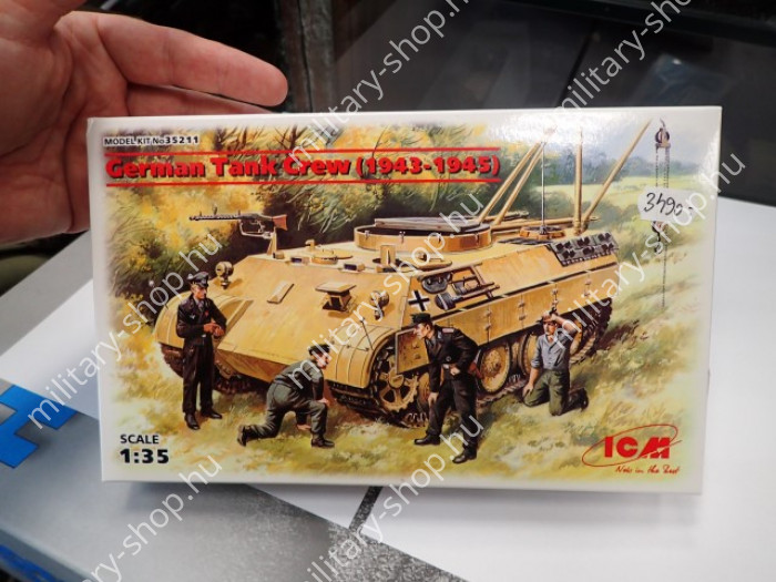 ICM® - GERMAN TANK CREW LATE 35211 miniart rumpeter tamiya takom revell italeri friulmodellizmo rye field  border bandai academy eduard modell makett shop bolt üzlet  in budapest
