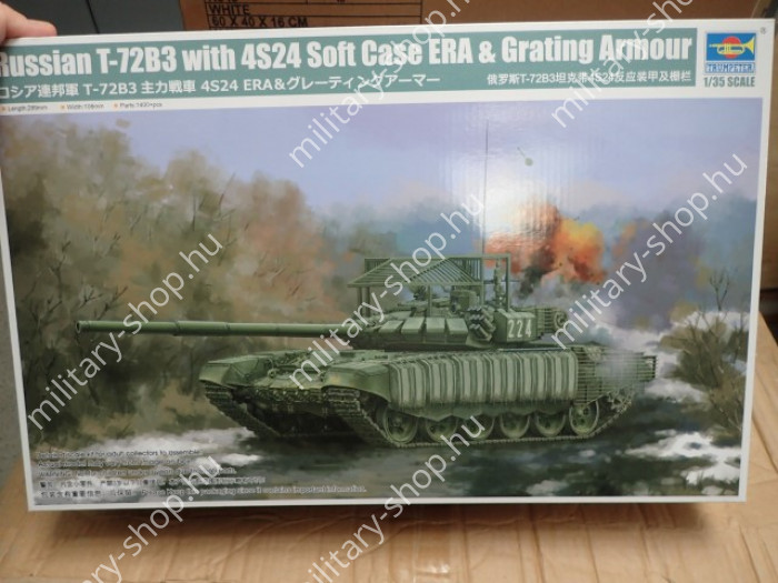 trumpeter russian t-72b3 with 4s24 soft case era & grating armour 09610 miniart rumpeter tamiya takom revell italeri friulmodellizmo rye field border bandai academy eduard modell makett shop bolt üzlet in budapest trumpeter russian t-72b3 with 4s24 soft case era & grating armour 09610 miniart rumpeter tamiya takom revell italeri friulmodellizmo rye field border bandai academy eduard modell makett shop bolt üzlet in budapest