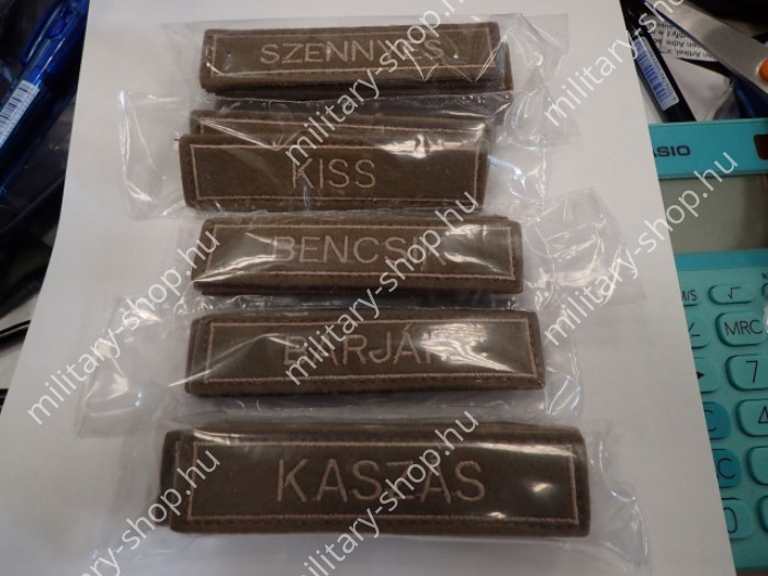 magyar 2015m 2015 m gyakorlóhoz névfelirat névfelvarró készítése  felvarró katonai bolt üzlet army shop store surplus in budapest