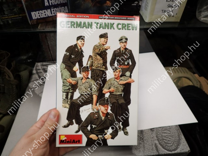 Miniart® - GERMAN TANK CREW .SPECIAL EDITION ,35283 , BIZOMÁNYOS KÉSZLETminiart trumpeter tamiya takom revell italeri friulmodellizmo rye field  border bandai academy eduard modell makett shop bolt üzlet  in budapest