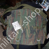 5678,NÉMET OLDALZSÁK (STURMPACK) VÁSZON, TEREPSZÍN, KŐMOSOTT, új