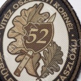 vitéz oszlányi kornél  52.területvédelmi zászlóalj ezred  magyr katonai  kar baret sapka felvarrók  katonai bolt üzlet army military shop store  surplus in budapest