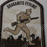 draganits ferenc 31.területvédelmi zászlóalj ezred  magyr katonai  kar baret sapka felvarrók  katonai bolt üzlet army military shop store  surplus in budapest