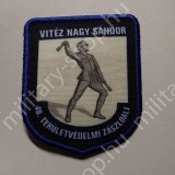 vitéz NAGY SÁNDOR 48.TERÜLETVÉDELMI ZÁSZLÓALJ , KÖZNAPI , SZÍNES, KARFELVARRÓ